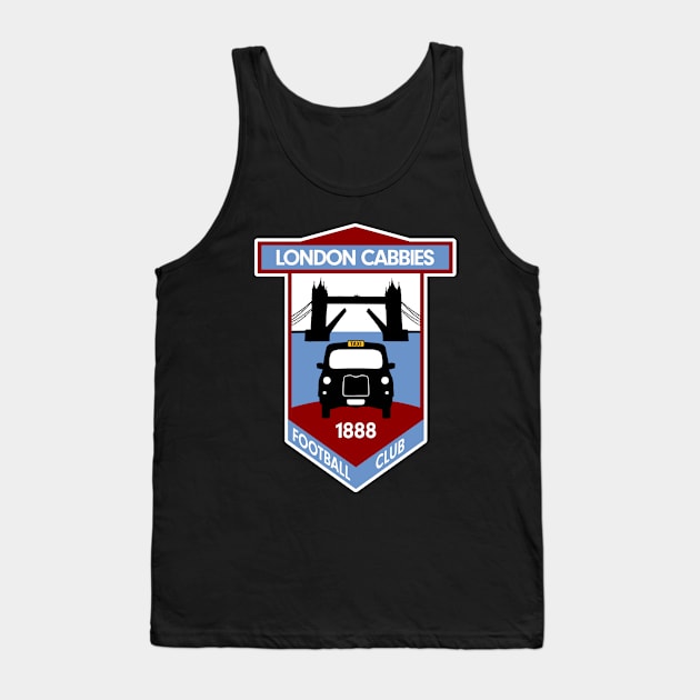 London Cabbies Football Club Tank Top by Kev Brett Designs